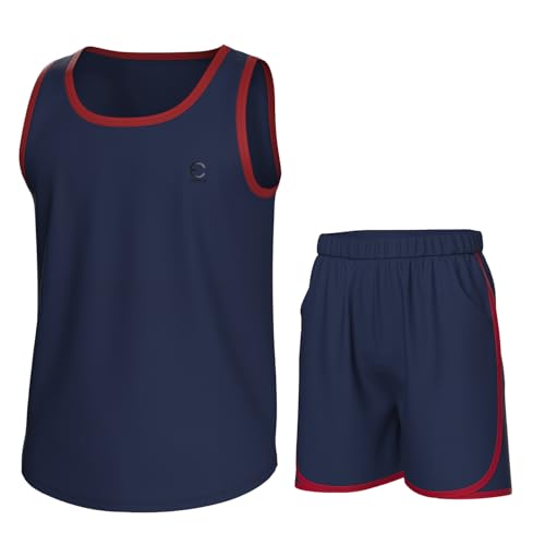 Ensemble de vêtements de sport garçon 13-14 ans anti-transpiration marine