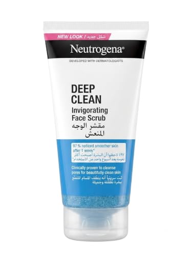 Neutrogena face scrub - deep clean