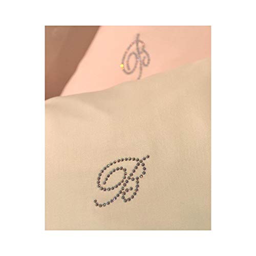 Coussin Blumarine Lory blanc 42x42 cm oreiller décoratif carré de luxe - 4
