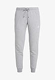 Nike Logo auf dem linken Bein Nike Jungen Sportswear Club Fleece Sweatpants, Carbon Heather/White, L