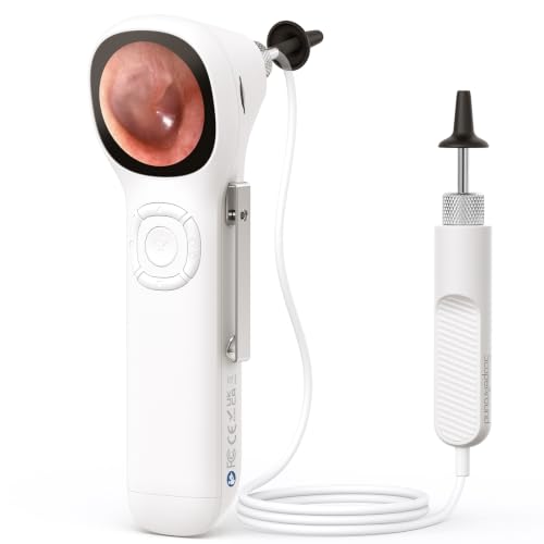 No-app HD ear camera with screen