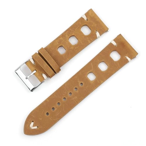 [X] {vrvoh 18mm 20mm 22mm 24mm Be[WrvXgbv uXbg Yrvxgp voh(Yellow Brown,20mm)