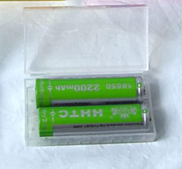 Miniatura 6 de Fielect 8 x Caja organizadora de almacenamiento de batería AA transparente