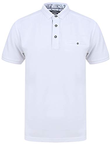 Kensington Eastside Providence Polo uni 100 % coton piqué pastel - Blanc - Small Cover