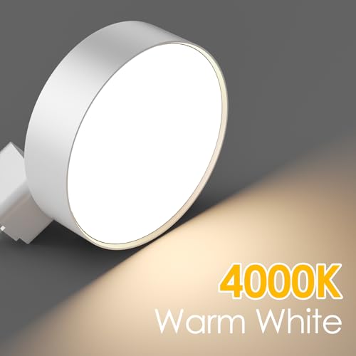 TuyuBEE Diffuse LED Track Lighting Heads H Type, 12W 4000K, 4 Pack White by TuyuBEE - Used condition - Image 5