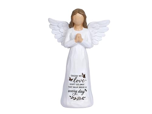 PUHOZN Sympathy Gifts for Loss of Loved One Grief Gift for Women Angel Figurine for Loss of Father Mother Memorial Remembrance Gift Sculpted Hand-Painted Figurines
