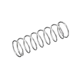 Sourcing Map 25pcs Compression Springs, 304 Stainless Steel 5mm OD 0