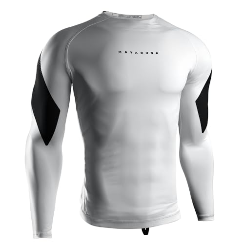 Hayabusa Pro Ranked Rash Guard for Men Long Sleeve
