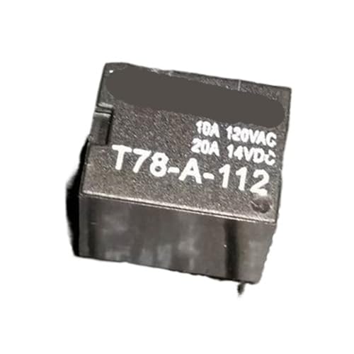 Relais 4 broches T78-A-112 haute performance de commutation 12V 20A