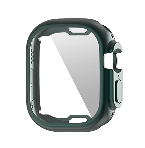 Coque étanche Apple Watch 8 41mm en TPU souple haute finition vert