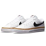 [ナイキ] コート レガシー ネクスト ネイチャー W COURT LEGACY NEXT NATURE ホワイト/デザートオークル/チームオレンジ/ブラック DH3161-100 25.0cm ナイキジャパン正規品