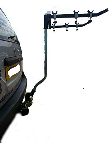 Cycle Supreme 4x4 Towbar Mounted Three-Four Bike Cycle Carrier Rack CPCS107