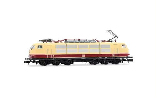 Locomotive électrique Arnold HN2698S DB AG 750 003 échelle N rouge beige