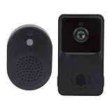 PURRL Telecamera Campanello Wireless Intelligente, videocitofono, Campanello Video WiFi per Sistema di Sicurezza Domestica di Sicurezza di sorveglianza con Movimento, Controllo App Smart Life Little