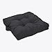 Coussin de Chaise 40x40 Coussin de siège - Coussin de siège Coussin de Sol Coussin de Matelas Coussin de boîte Coussin de Chaise de Jardin siège d'appoint Graphite