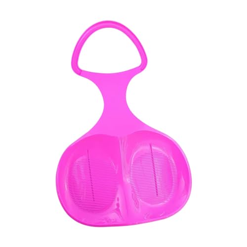 Generic Snow Sled, Snow Toboggan with Handle, Grass and Sand Sled, Winter Toy, Skiing, Board, Downhill Sled, Sled for Children and, Dark Pink
