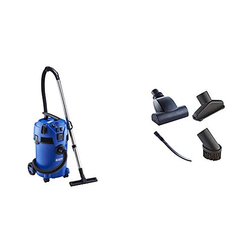 Nilfisk 18451552 Multi II 30 T Nass-/Trockensauger, 1400 W, 230 volts + Premium Auto-Set für Fahrzeuge kompatibel mit Nass-/Trockensauger Buddy Multi II