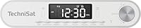 TechniSat Viola Küchenradio - Unterbau Radio mit UKW/FM, LED Display, Arbeitsleuchte, Timer, Bluetooth, Weckfunktion, Freisprecheinrichtung, 5 W Lautsprecher
