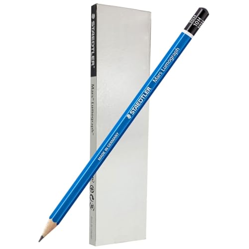 Crayons à dessin Graphite 10H STAEDTLER Mars Lumograph, l'outil idéal pour les esquisses claires