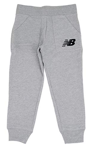 Jogger New Balance en French Terry gris heather pour fille taille 5