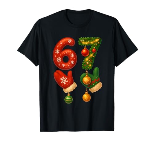 Funny Six Seven 6 7 Meme Gen Alpha Slang The Viral 67 Meme T-Shirt