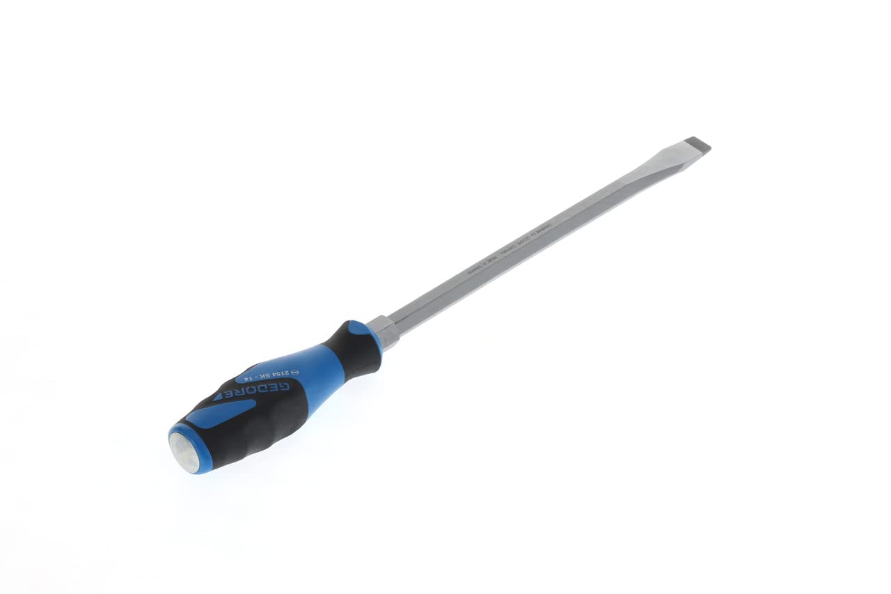 Giravite A Intaglio Con Cappuccio A Percussione GEDORE 2154SK 10 – Lama 10 Mm, Impugnatura Tricomponente, Lunghezza 320 Mm