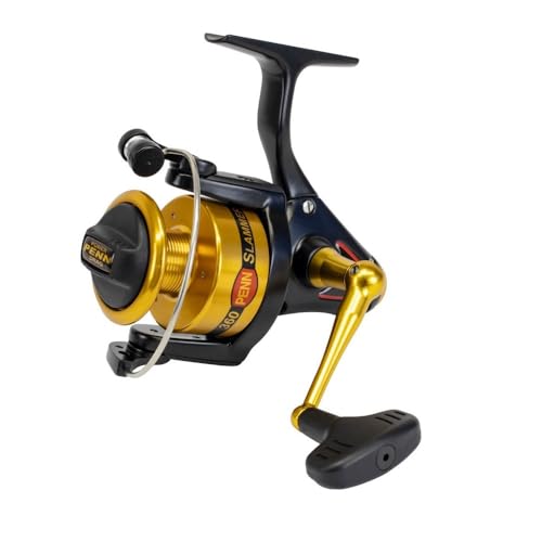 Penn Slammer Classic Reel 560 - Angelrolle, Spinnrolle, Rolle zum Spinnfischen, Raubfischrolle, Ansitzrolle, Rolle zum Ansitzangeln, Allroundrolle