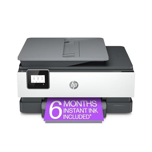 HP OfficeJet 8015e Wireless Color All-in-One Printer, 6 months of Instant Ink included