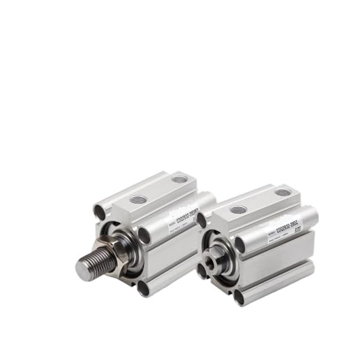 Cylindre compact CDQ2B100 double effet avec piston magnétique à course variable - 2