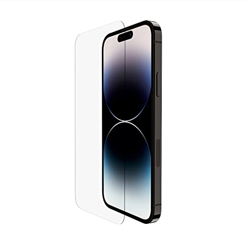 Protection d'écran Belkin iPhone 14 Pro Max avec support EZ pose sans bulle