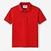 Men's Polo Shirts, 100% Cotton, Classic Fit, 3-Pack Set, Red/Black/White (US, Alpha, Large, Regular, Regular, 3, (Red/Black/White))