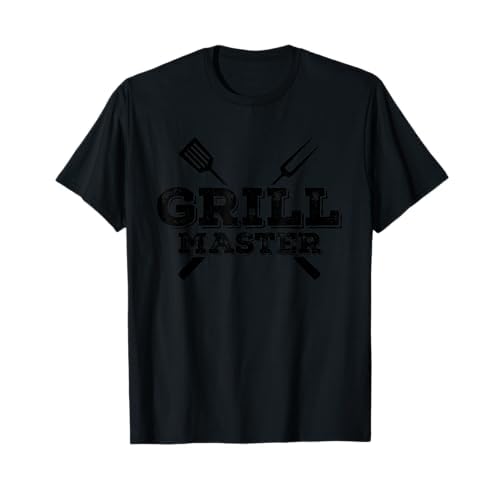 Grill Master Grilling Barbecue BBQ Smoker Graphic Tee T-Shirt