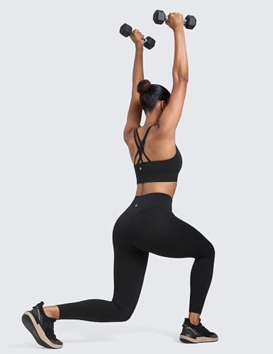 CRZ YOGA Secretsculpt Leggings 28" Black Small — view 2