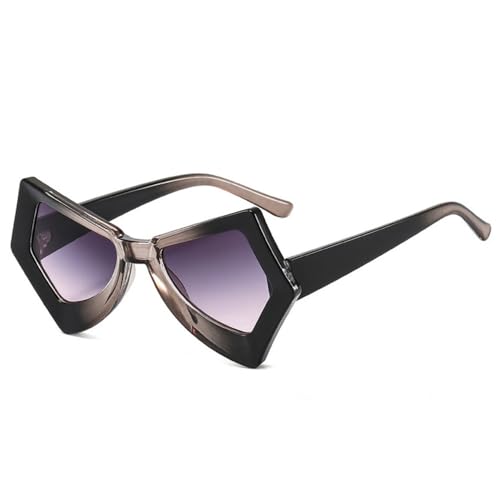 Lunettes de soleil oeil de chat polygone pour stopper l'éblouissement et la fatigue visuelle