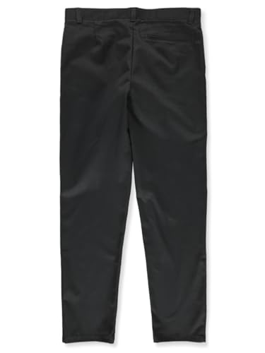 French Toast Men's Flat Front Relaxed Pants - Gray, 38w x 32l2