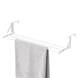 Efficient Space Utilization: This towel holder boasts an adjustable telescopic structure and multi-item suspending capability, fitting various radiator sizes effortlessly while delivering expanded stable drying space; perfect for modern households seeking practical storage solutions without compromising on aesthetics or functionality