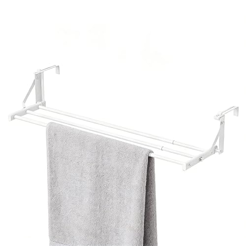 Porte-serviettes sans perçage pratique pour suspendre les vêtements