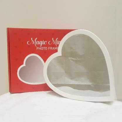 VRT 2 in 1 Magic Mirror Come Photo Frame with LED Light for Sweet Memories
