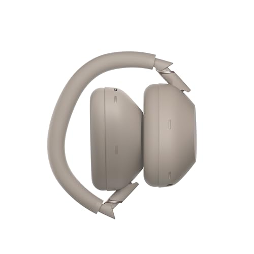 Sony WH-1000XM6 Casque sans-Fil Bluetooth à réduction de Bruit Noir, Son Hi-Res Unique, Confortable, Conception Pliable, Etui résistant, 30h Autonomie, iOS & Android - Grès
