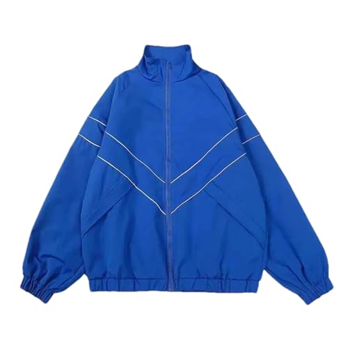 Manteau coupe-vent décontracté homme fermeture éclair veste automne