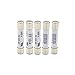 5Pcs FF10A 600V Very Fast Acting 10A Multimeter Fuse Brass, Nickel-Plated Fuse 6.3 x 32mm