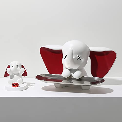 Image of Paimuni Phone Stand Desk Accessories Resin Elephant Figurines Home Decor Decorative Tabletop Ornaments Cute Phone Holder