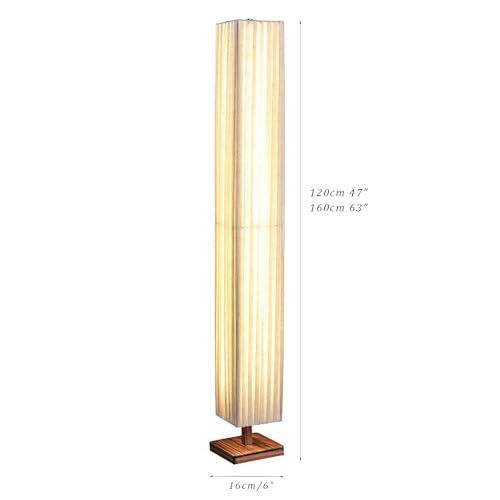 Lampadaire japonais de salon à intensité variable h120cm - 3
