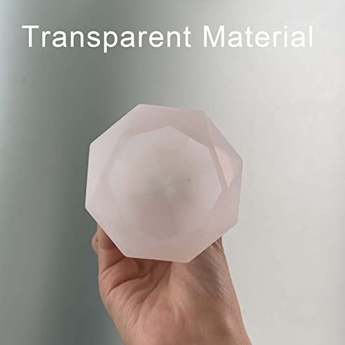 Cotsdan 1Pc Ring Cone Holder Silicone Mold Diamond Shaped Rings, Necklace Jewelry Display Stand Diy Handmade Making Tool Flexible Resin Casting Mold Desk Ornaments Valentine's Day, Wedding Gift #TOP6