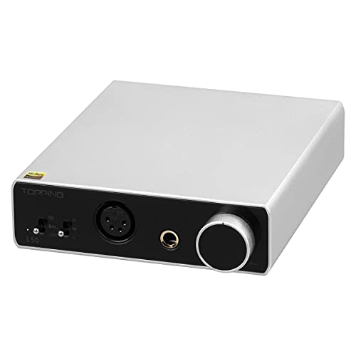 TOPPING L50 NFCA Balanced Headphone Amplifier &ndash; 145dB Dynamic Range, 0.00006% THD+N, RCA/TRS Input...