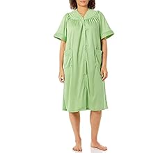 cotton snap front duster