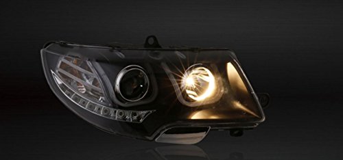 GOWE Stylizacja samochodu dla Skoda Superb Reflektory 2009-2013 Doskonałe reflektory LED soczewki DRL podwójny strumień H7 HID Xenon bi obiektyw ksenonowy Temperatura barwowa: 6000 K Moc: 35 W