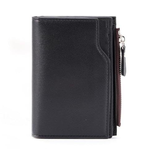 Portefeuille court pour homme et femme avec sac d'identification multi-cartes