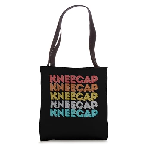 Vintage Retro Kneecap Tote Bag