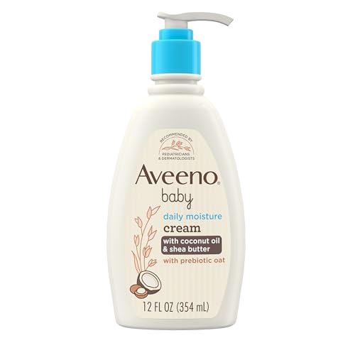 Aveeno Baby Daily Moisturizing Cream with Prebiotic Oat, Hypoalle...